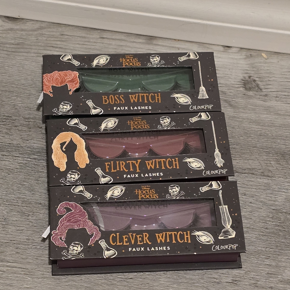 ColourPop Hocus Pocus Faux Lashes Trio